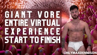 Giant vore - entire virtual experience from start to finish