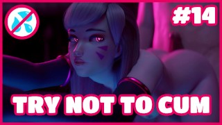 TRY NOT TO CUM Cock Hero Dva & Mercy Collection
