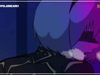 Nier Automata 2B butt job "A huge ass"