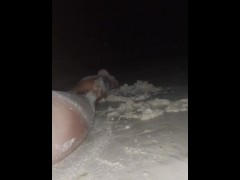 DIRTY TALK OUTDOOR SEX AT THE BEACH