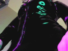 Fetish Mistress Dominatrix Eva Latex Goddess Femdom Teacher Sexy Milf Vinyl BDSM Solo Kink Glasses