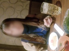 【完全主観】素人女子大生と居酒屋デート♡ラブホで生ハメ中出しセックス　フェラ　日本人　カップル　主観　おっぱい　巨乳　スタイル抜群　美女　ハメ撮り　個人撮影　手コキ　　無修正　まろちゃんねる - Screenshot 5 of 16 - 素人 ハメ 撮り 無 修正