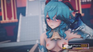 Mmd R18 Genshin Anal Slut Girls Generation Genie Ganyu Fuck by the ...