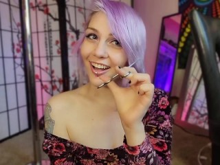 Tricky Nymph Shaves her Head ~ SFW Teaser~ Extended