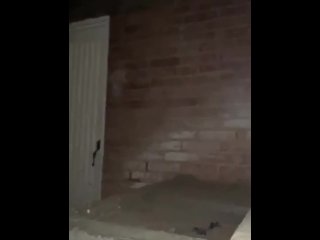 big load in an abandoned house