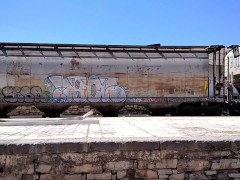Train station in Tehuacan, Puebla