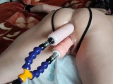 Sexmachine+bondage=Double penetration