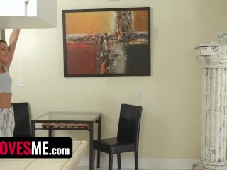Step Mom Vivianne DeSilva Caught Step Siblings & Joins For A Taboo Threesome Full Movie - SisLovesMe screenshot number 0