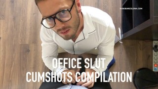Office Slut Blowjob Mega Cumshot Big Dicks Compilation