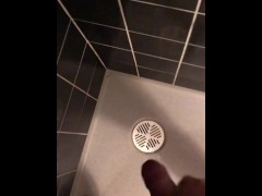 Cumming really hard in hotel shower