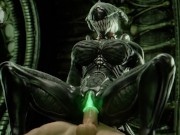 Preview 3 of Exc3lla Alien Riding Big Dick