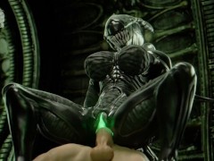 Exc3lla Alien Riding Big Dick