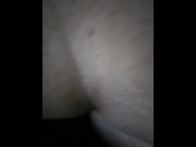 Preview 2 of Busting a nut on my step moms fat ass