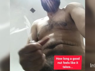 huge cum load, masturbation, pov, solo male