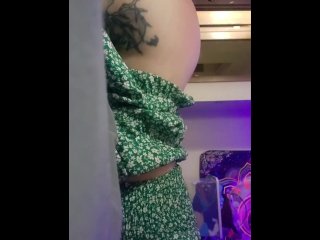 tattooed women, big ass, milf, vertical video