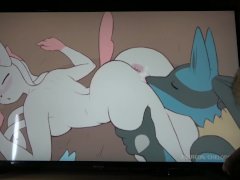 Moment Excited Lucario And SYLVEON Pokémon Anime Hentai By Seeadraa Ep 249 (VIRAL)