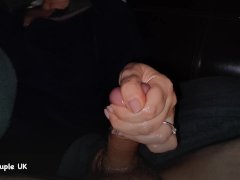 Late night handjob with large load trying cum blocking but shut the camera.Ruined orgasm