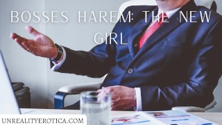 Bosses Harem - Le doy cabeza para ganar el trabajo. Audiolibro, Voz femenina
