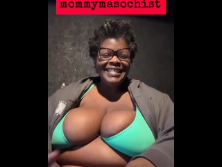 vertical video, live, big tits, ebony