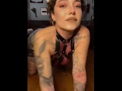 Self choking - Screenshot 6 of 16 - Gagging