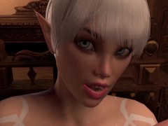 Futa Elf Anal with lefs lifted | 3D Porn