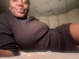 Hottest 21 year old newbie pornhub model : darkskin ebony black female solo