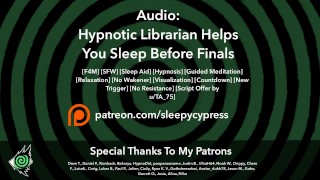 Hypnotic bibliothécaire vous aide à vous détendre avant les finales - ASMR Relaxation
