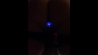 Took some ecstasy and rolling my vibrating butt plug wearin cock strokin havin ass off