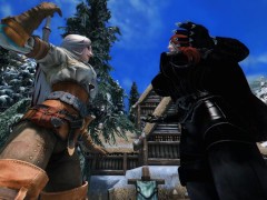 Serana vs Ciri grow contest (Part 1) - Skyrim GTS