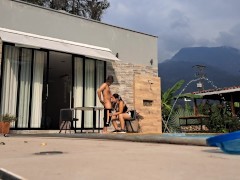 I give a blowjob to the pool boy, I'm the most whore