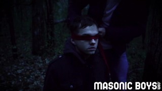 MasonicBoys - cute innocent boy is fondled by suited DILF
