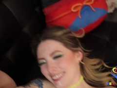 Rex Ryder XXX | PornStar Ailee Anne Sucks Bosses Dick At Work | HUGE LOAD FACIAL CUMSHOT