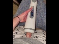 Hot Guys First Time using Blowjob Sex Toy