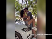 Preview 2 of PUBLIC SEXTAPE WITH MOUTH CUMSHOT