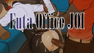 Futa Office JOI: You're A Service Intern POV
