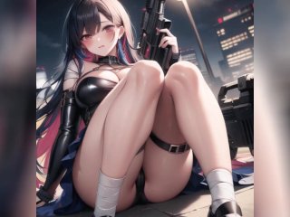 anime hentai, cyberpunk, hentai, uncensored