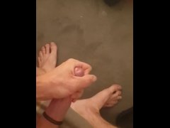 Feet cum