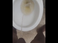 Morning piss felt good