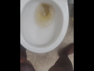 peeing, golden shower, piss in mouth, ebony