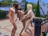 Sims 4 - Threesome In The Park