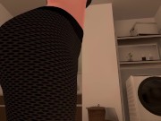 Preview 1 of Grinding Against You In My Yoga Pants (POV)