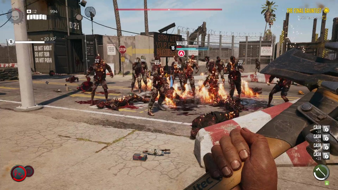 ZOMBIES EVERY WHRER  DEAD ISLAND 2 PART 12