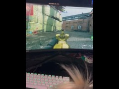 Step-Sister loves to blow me while im gaming