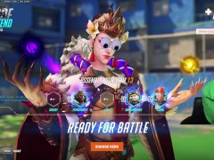 【Overwatch2】045 Playing Moira and trying to survive from a big gangbang