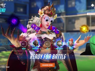 【overwatch2】045 Spelen Moira En Proberen Te Overleven Van Een Grote Gangbang