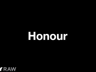 TUSHYRAW Anal hungry hottie Honour gets her tiny ass filled screenshot number 0