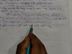 Solve this math and find the value (quadratic equation) episode no 4
