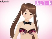 Preview 1 of How Long Can You Last Without Cumming With a Hentai Girl? - Noob To Pro CHALLENGE (Lvl. 1 - 100)