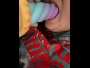 Preview 1 of Got a new toy and it makes me cum so hard my pussy got so wet