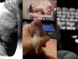 cumshot, male orgasm, male solo, fast handjob